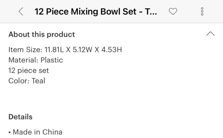 12 Pc mixing bowl set complete with lids - Image 5