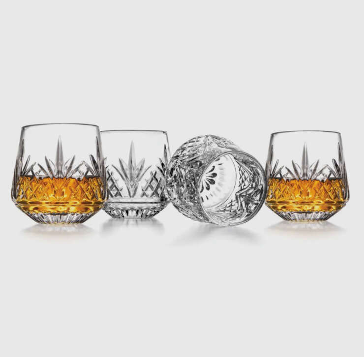 Set of Four Dublin Whiskey Glasses